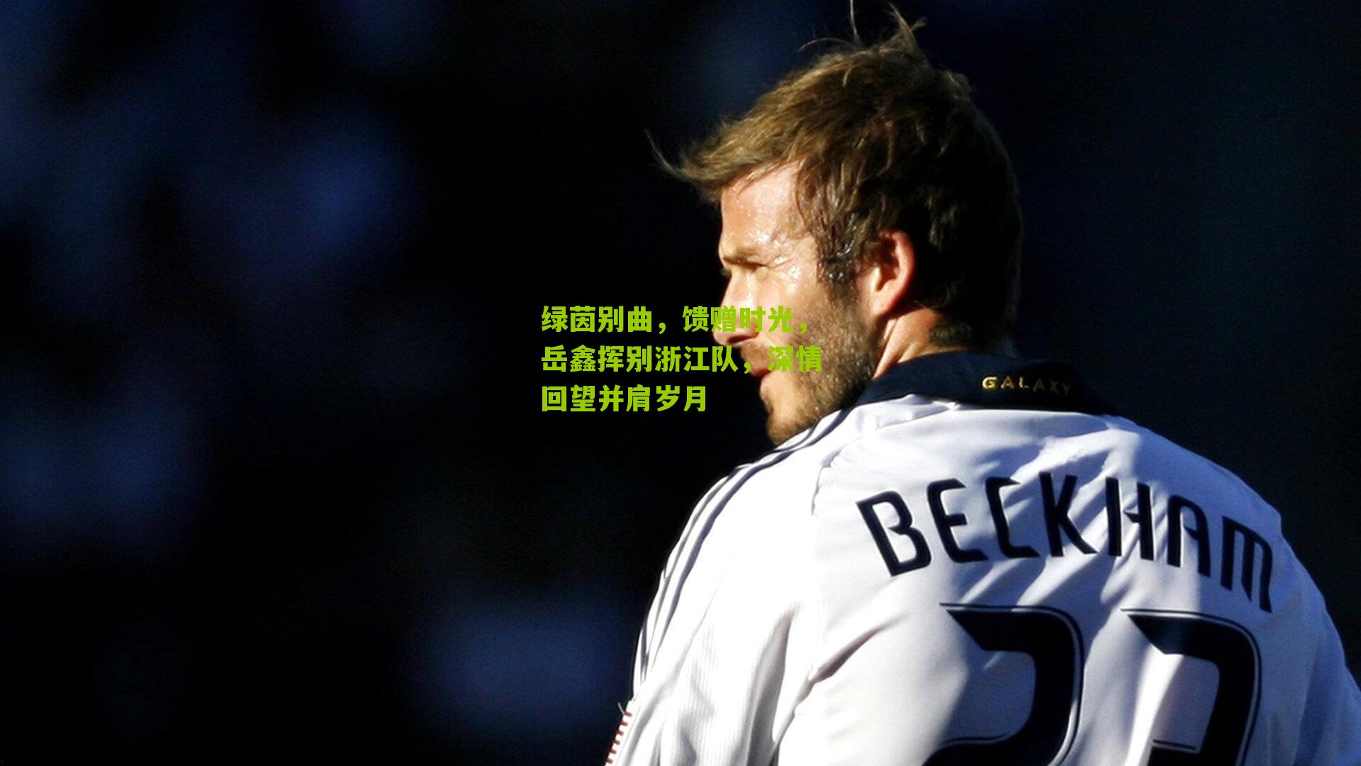 绿茵别曲，馈赠时光，岳鑫挥别浙江队，深情回望并肩岁月